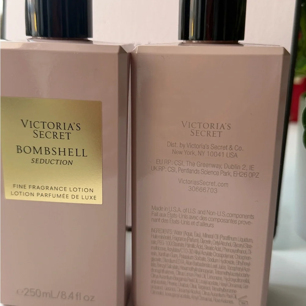 Victoria's Secret Bombshell Seduction Fine Fragrance Lotion set of 2. NWT - Picture 3 of 4